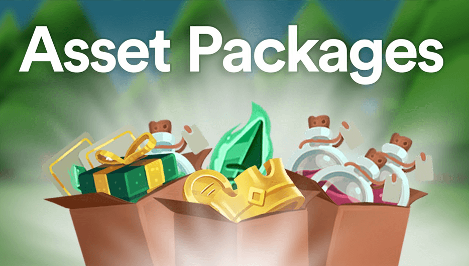 How to create item bundles using Asset Packages in Unity