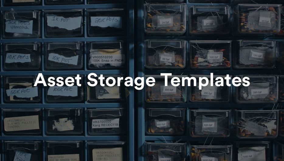Asset Key/Value Storage Templates