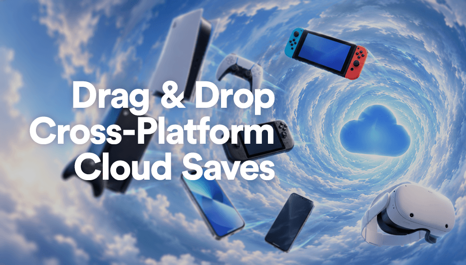 Drag & Drop Cross-Platform Cloud Saves