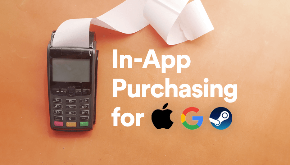 In-App Purchases for Apple, Google, and Steam