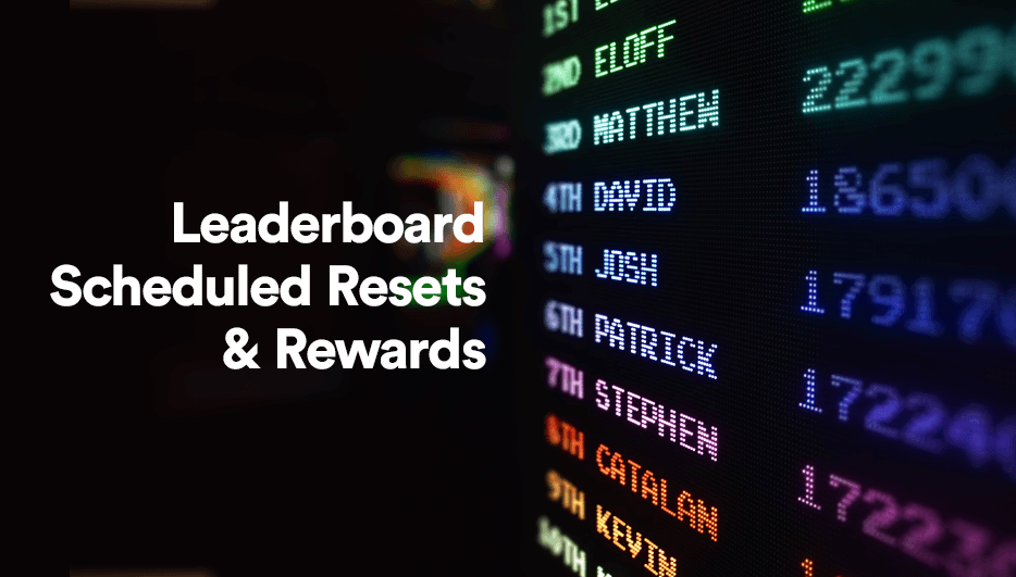Leaderboard Scheduled Resets & Rewards