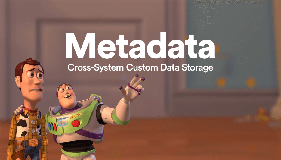 Introducing Metadata: Cross-System Custom Data Storage