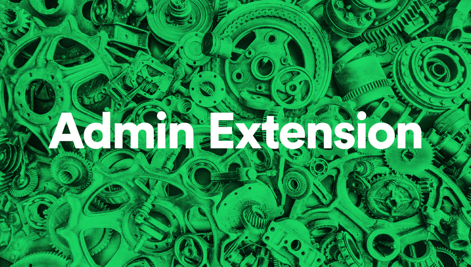 Unity Admin Extension